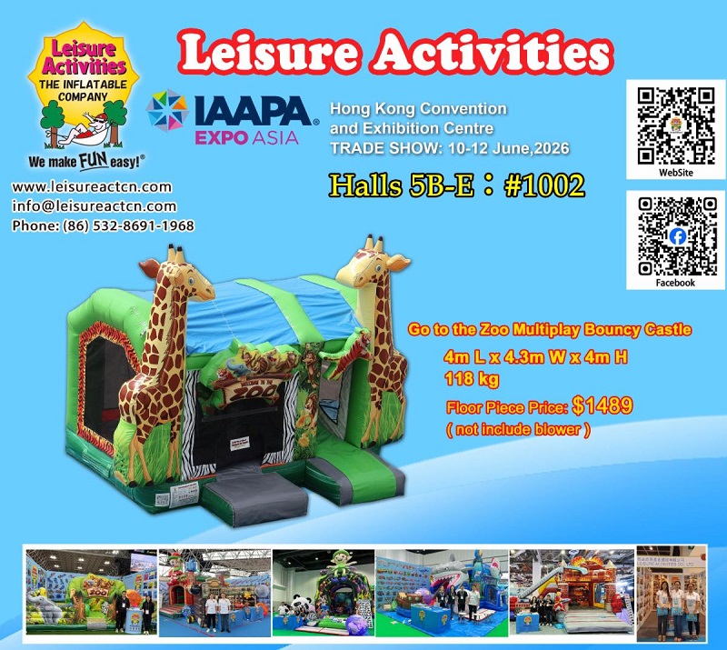 2026 IAAPA EXPO ASIA Hong Kong – Wir laden Sie herzlich ein, Ihren VIP-Pass abzuholen und unsere Ausstellung zu besuchen. 2026 IAAPA EXPO ASIA Hong Kong – Wir laden Sie herzlich ein, Ihren VIP-Pass abzuholen und unsere Ausstellung zu besuchen.