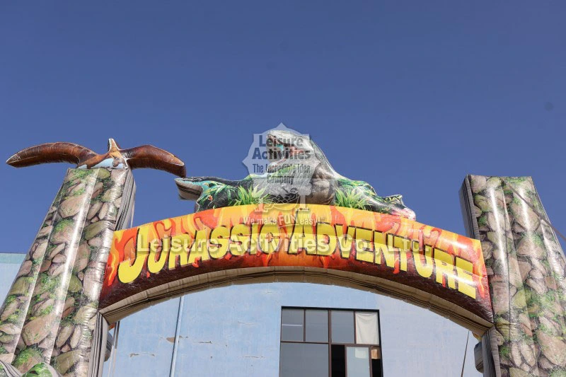 Inflatable Jurassic Adventure Arch