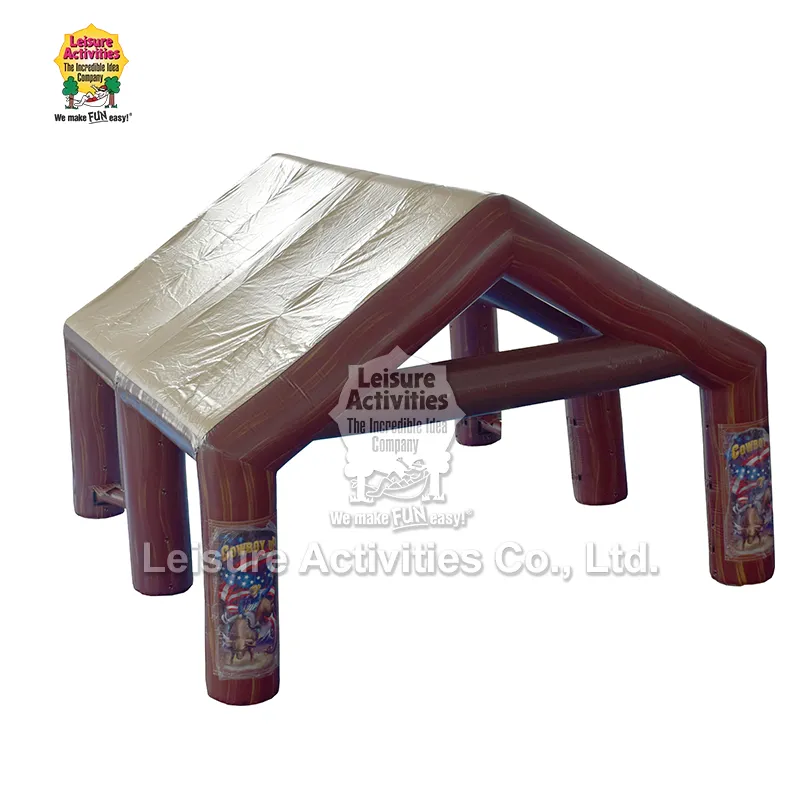 Aufblasbares mechanisches Bullenzelt