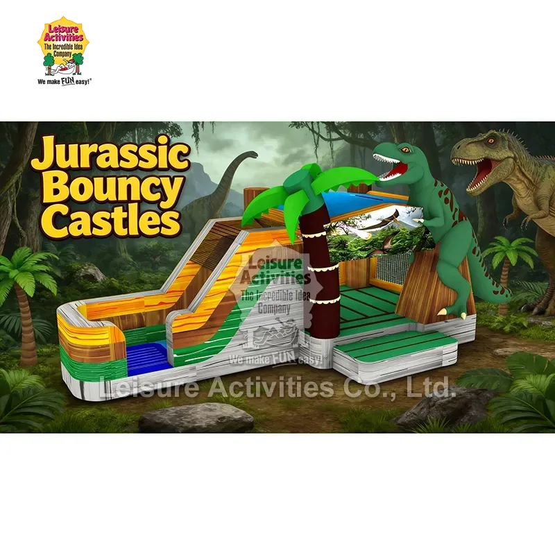 Super aufblasbare Multiplay-Jurassic-Hüpfburgen